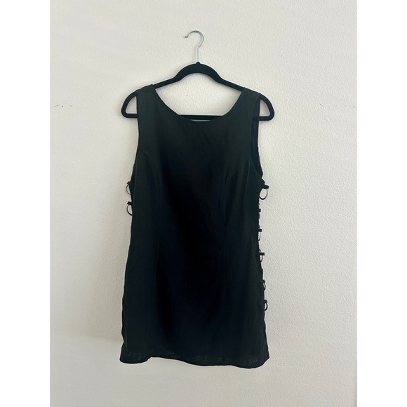 Discoteca Mini Dress Black by VRG GRL - Size AU 16 - Picture 7 of 8